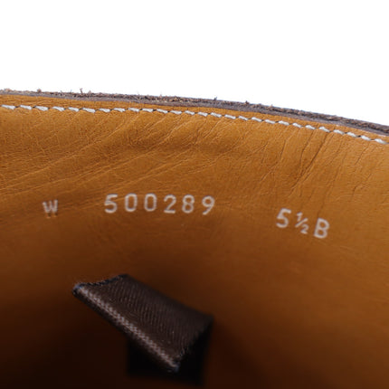 Ralph Lauren Collection Leather Riding Boot Brown Western Luxury Women's 5.5B