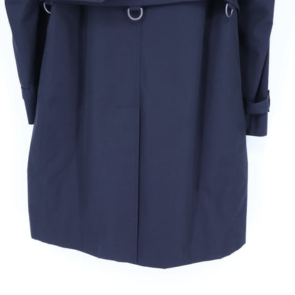 Burberry Kensington Heritage Mid Trench Coat NWT Midnight Blue Belted Women's 6