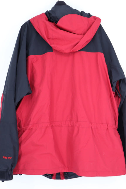 MARMOT Gore-Tex Hooded Jacket Red Black 3-in-1 Waterproof Vintage Men's XXL