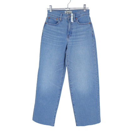 Madewell Perfect Vintage Jeans Blue NWT Altoona Wash Wide Leg Crop Women's 25