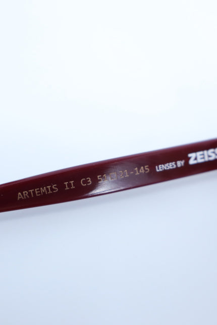 ZEUS+DIONE Artemis II Sunglasses Red Oversized Square Eye Women's