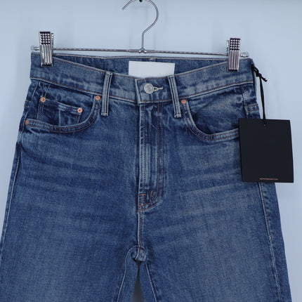 Mother Superior Blue The Insider Ankle Jeans Blue Destination Unknown NWT Women's 24