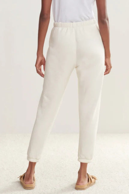 JENNI KAYNE Saturday Sweatpant Cream Elastic Waist Pull On Loungewear Women's XS