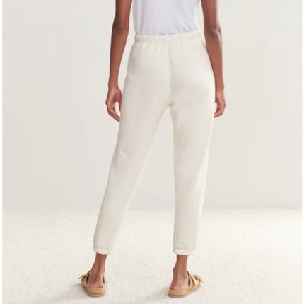 JENNI KAYNE Saturday Sweatpant Cream Elastic Waist Pull On Loungewear Women's XS