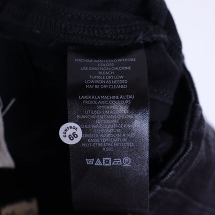 WE THE FREE NWT Jayde High Rise Jeans Flare Leg Onyx Black Zip Fly Women's 25