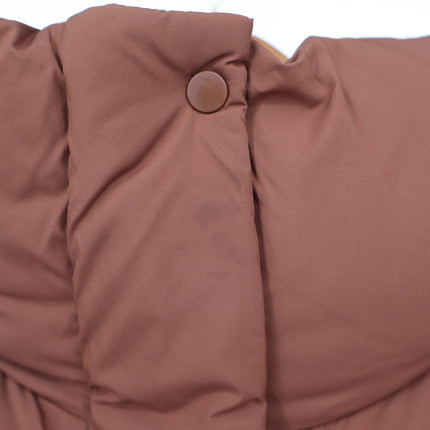 Lululemon Long Oversized Jacket Roasted Brown 600 Goose Down Puffer Women's M/L