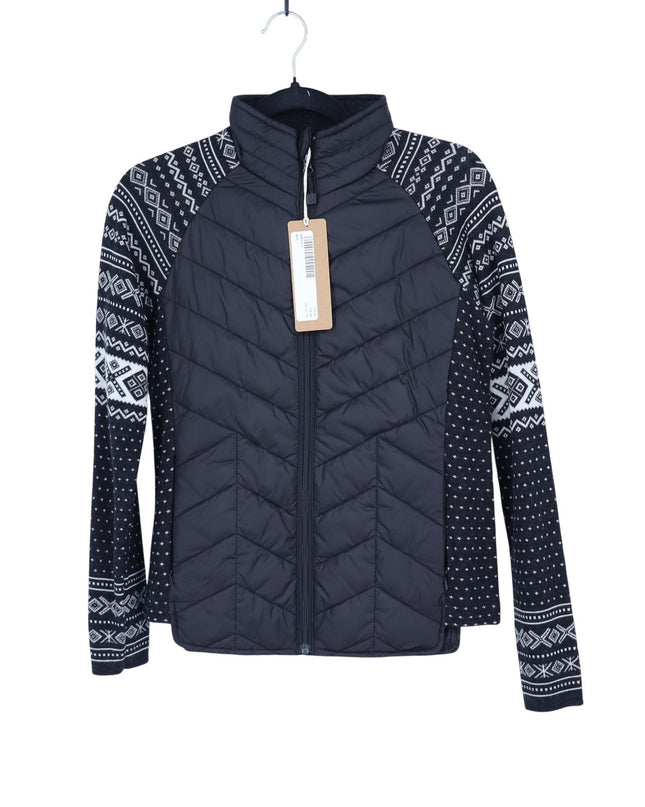 Krimson Klover Switchback Hybrid Jacket Black Nordic NWT Full Zip Women's S