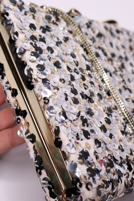 KATE SPADE New York 'All that Glitters' Sequin Emanuelle Clutch in Blush Purse