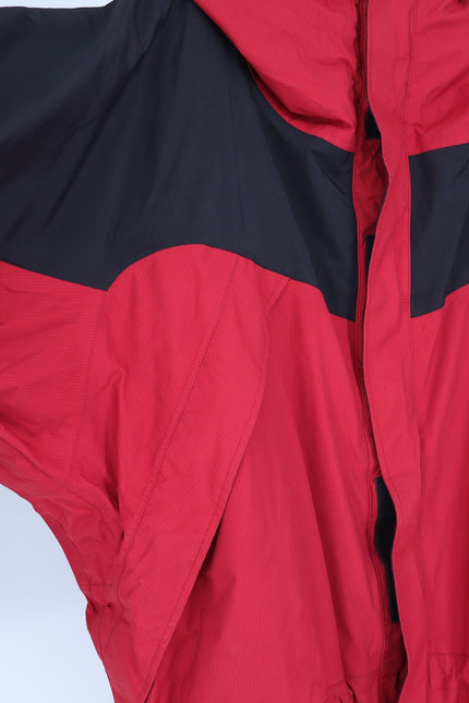 MARMOT Gore-Tex Hooded Jacket Red Black 3-in-1 Waterproof Vintage Men's XXL