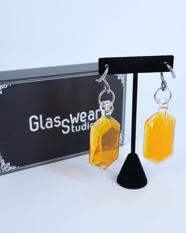 Glasswear Studios Fantasy Orange Rupee Weights 10g/2.5mm Artisan Hangers