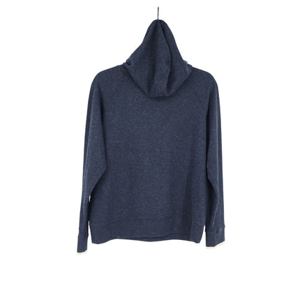Faherty Legend Sweater Hoodie Heathered Black Twill Marled Pullover Women's S