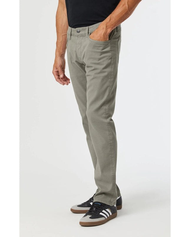 Mavi Marcus Slim Straight Leg Pants Khaki Tan Pewter Luxe Twill Men's 32/32