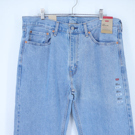 Levi's 501 Original Straight Jeans Blue NWT Mid Rise Regular Fit Men's 36X34