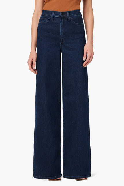 JOE'S JEANS NWT The Mia High Rise Wide Leg Jeans Cinema Dark Blue Women's 27