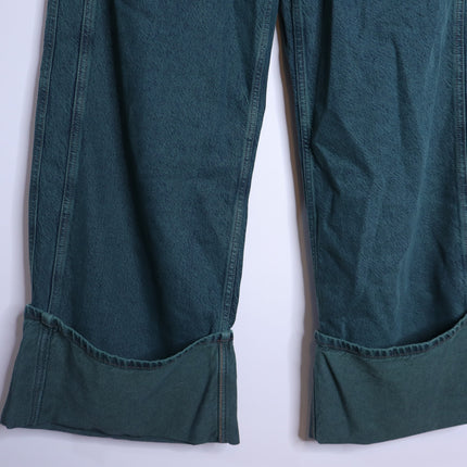 WE THE FREE NWT Luke Green Final Countdown Cuffed Wide Leg Jeans Women's 29