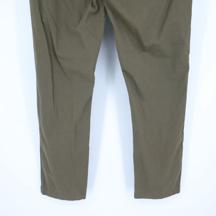 Adriano Goldschmied Wells Cargo Jeans Olive Green Mid Rise Relaxed Men's 34