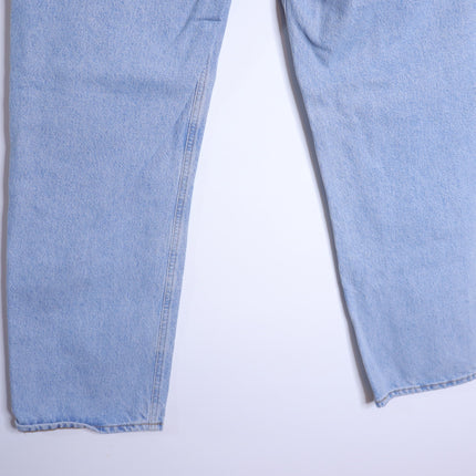 AGOLDE Cooper Cargo Jeans Rank Blue Light Wash Zip Fly Women's 30