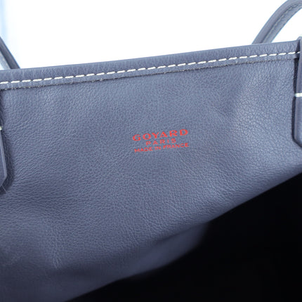 GOYARD Anjoy Reversible PM Tote Bag Gray Coated Canvas with Removable Pouch