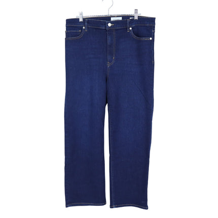 Frame Pixie Le Sleek Jeans Fairway Blue High Rise Straight Leg Women's 32