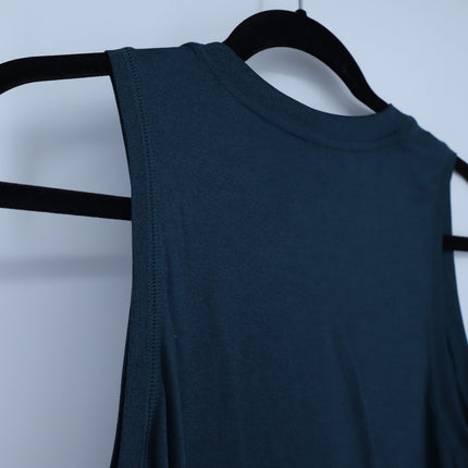 Vuori Energy Top Moss Heather NWT Performance High Neck Knit Tank Women's M