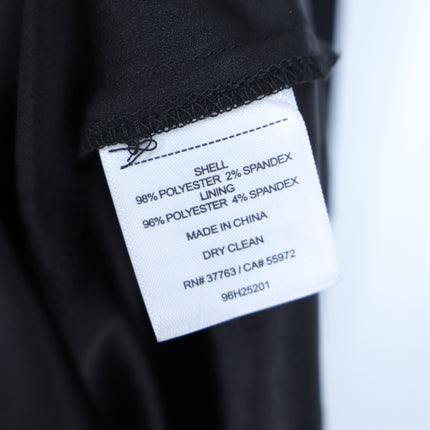 Laundry by Shelli Segal Off Shoulder Gown Black NWT A Line Maxi Dress Women's 4