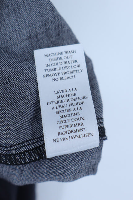 FRANK & EILEEN Donegal Unforgettable Skirt Black Denim Midi Pull On Women's 4