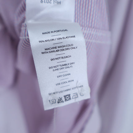 Rhone Commuter Shirt White Printed Sport Button Up Long Sleeve Men's XXL