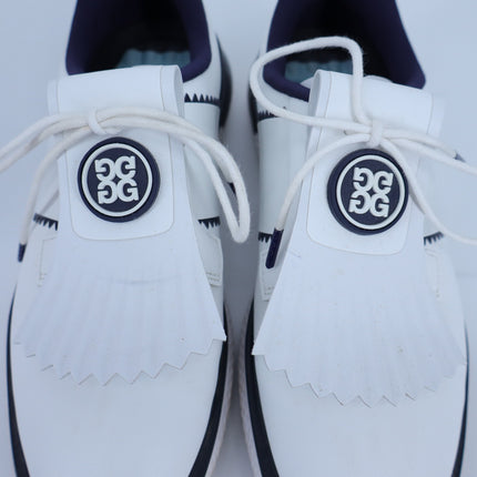 G/FORE Gallivan2r Side Stripe Kiltie Golf Shoe Snow Twilight Sneakers Women's 7M
