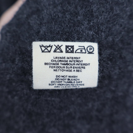 Hartford Jay Double-Faced Wool Jacket Gray Button Front Long Sleeve Men's L