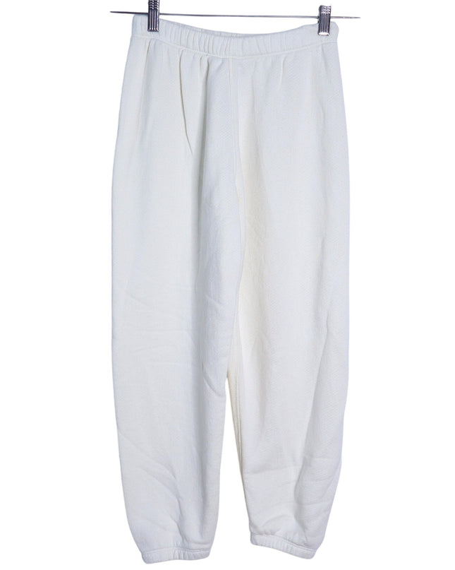 JENNI KAYNE Saturday Sweatpant Cream Elastic Waist Pull On Loungewear Women's XS