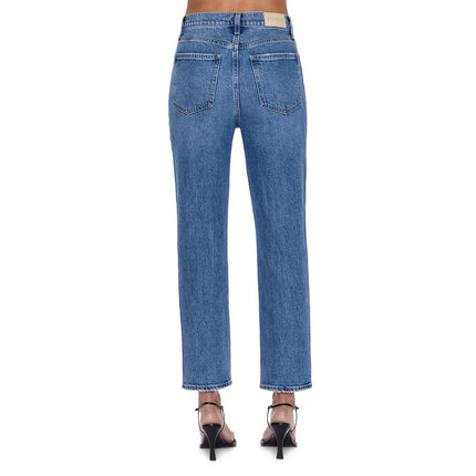PISTOLA Bri High Rise Jeans Charleston Blue Slim Straight Zip Fly Women's 28