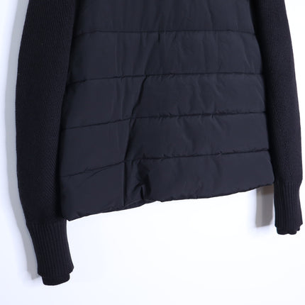 ATHLETA Incline Hybrid Jacket NWT Black Lightweight Puffer Women's MT