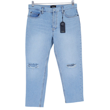 RAILS The Atwater Slouchy Straight Jeans Faded Blue Distressed NWT Women's 31