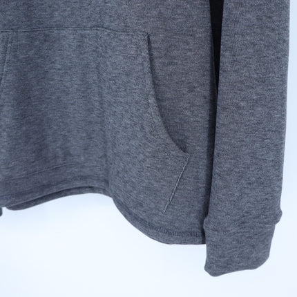 Flag & Anthem Super Soft Fleece Pullover Hoodie Charcoal Sweatshirt Men's XL