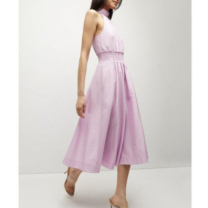 VERONICA BEARD Kinny Halter Dress NWT Barely Orchid Sleeveless Women's 10