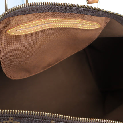 Louis Vuitton VTG 1995 Speedy 40 Handbag Brown Coated Canvas Monogram Travel Bag