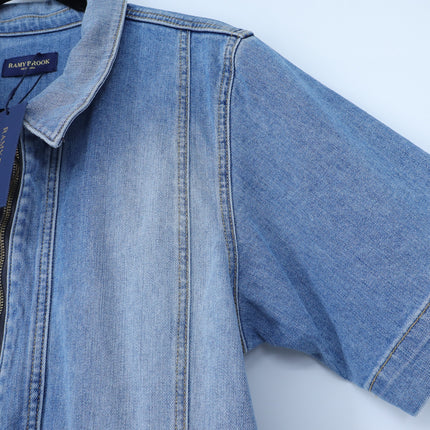 RAMY BROOK Tunechi Denim Mini Dress NWT Blue Light Wash Women's 30/US 10