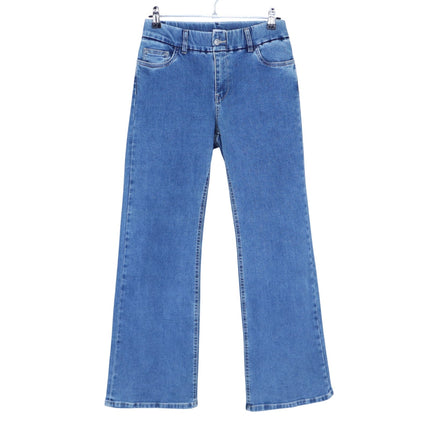Bevy Flog Amy Denim Light Wash Bootcut Jeans Blue Stretch Zip Fly Women's 29