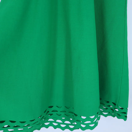 THE FOLD Vienna Sculpt Knit Midi Dress Emerald Green NWT Laser Cut Women's 10