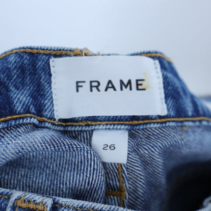 FRAME Le Slouch Jeans Creation Blue Medium Wash Mid Rise Women's 26