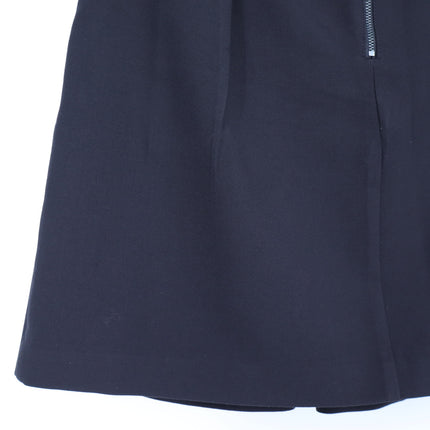 Trina Turk Kimbra Pleated Mini Skirt Black Weave Embossed Waist Women's 8