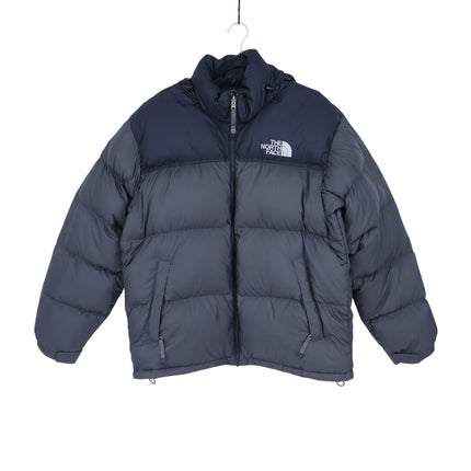 The North Face Nuptse 700 Puffer Down Jacket Gray Vintage 1990s Quilted Men's L