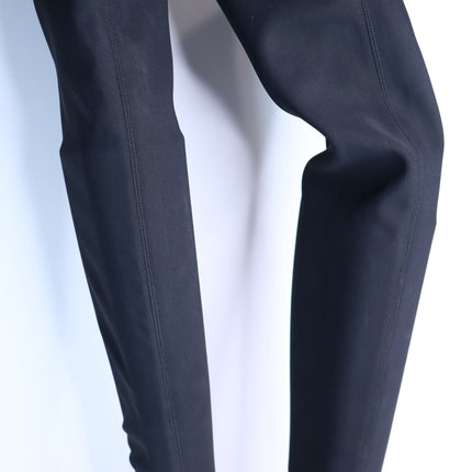 MARION PARKE Malone Heeled Boot Black Thigh High Stretch Crepe Women's 36/US 6