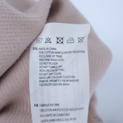 Varley Milton Pullover Sweatshirt Mushroom Beige Oversized Ottoman Women's S