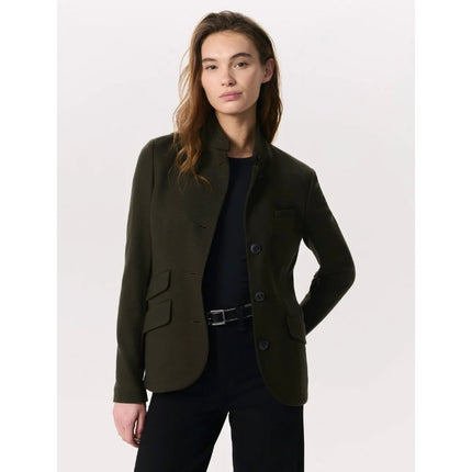 Rag & Bone Slade Wool Blazer Army Green Tailored Long Sleeve 4-Pocket Women's 6
