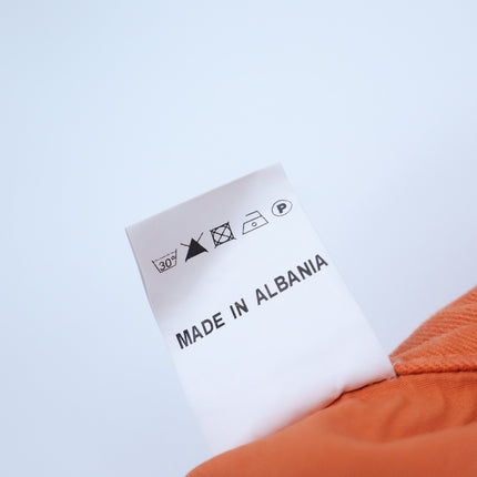 SWEDISH HASBEENS Short Boot Cut Jeans Orange Crop High Rise Women's 28
