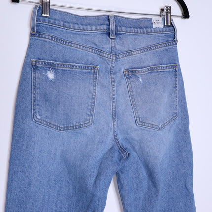 FRANK & EILEEN Monaghan Mom Jean 1997 Wash Distressed High Rise Denim Women's 27
