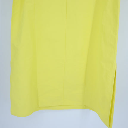 TUCKERNUCK Feather Jamie Dress Citron Yellow NWT Midi 3/4 Sleeve Women's M