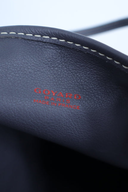 GOYARD Saint Louis GM Tote Bag Gray Coated Canvas with Removable Pouch