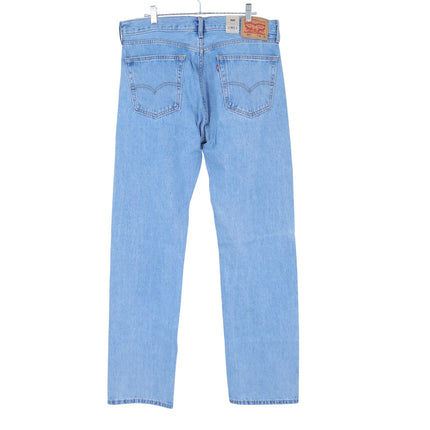 Levi's 501 Original Straight Jeans Blue NWT Mid Rise Regular Fit Men's 36X34